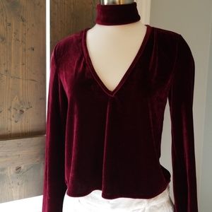 Velvet top